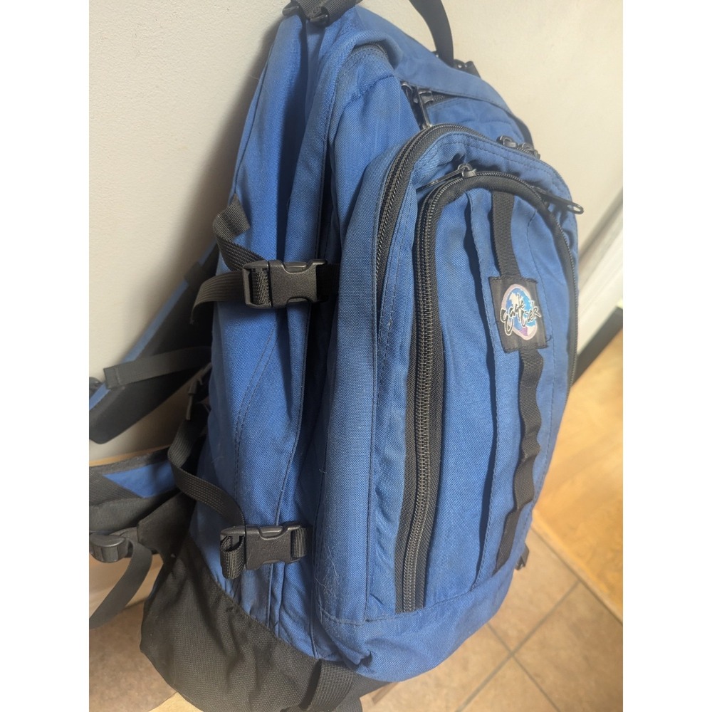 Eagle Creek Travel Backpack Blue Black Carry On Daypack Hiking‎ Waist Belt Value - Picture 10 of 16